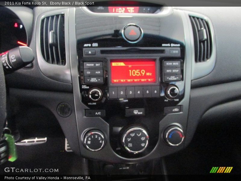Ebony Black / Black Sport 2011 Kia Forte Koup SX