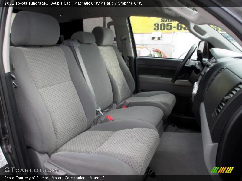Magnetic Gray Metallic / Graphite Gray 2011 Toyota Tundra SR5 Double Cab