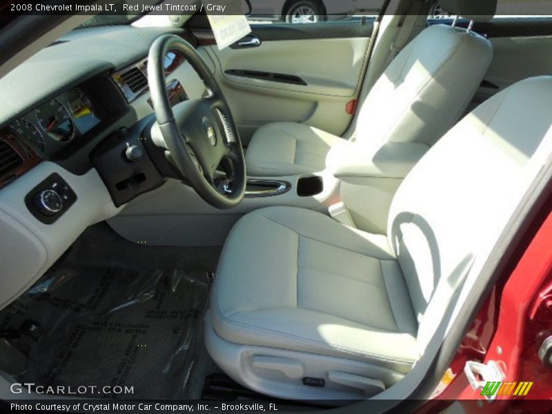 Red Jewel Tintcoat / Gray 2008 Chevrolet Impala LT