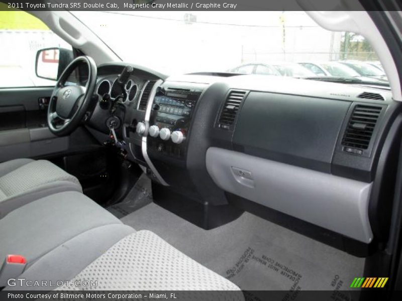 Magnetic Gray Metallic / Graphite Gray 2011 Toyota Tundra SR5 Double Cab