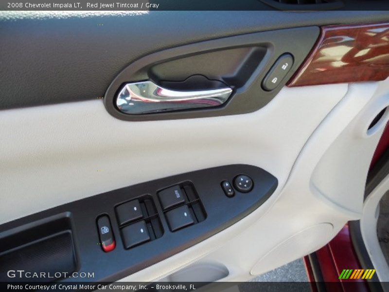 Red Jewel Tintcoat / Gray 2008 Chevrolet Impala LT