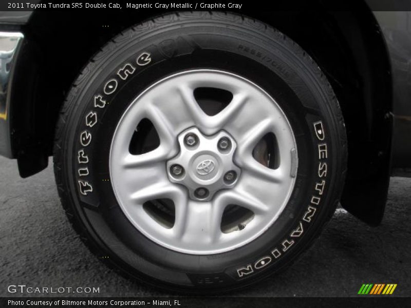 Magnetic Gray Metallic / Graphite Gray 2011 Toyota Tundra SR5 Double Cab