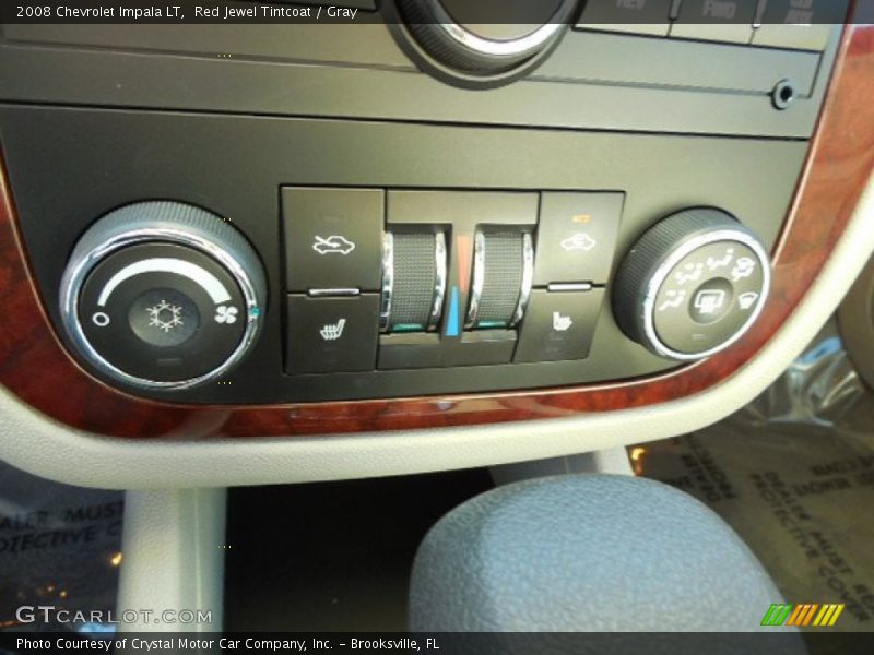 Red Jewel Tintcoat / Gray 2008 Chevrolet Impala LT