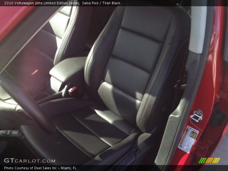 Salsa Red / Titan Black 2010 Volkswagen Jetta Limited Edition Sedan