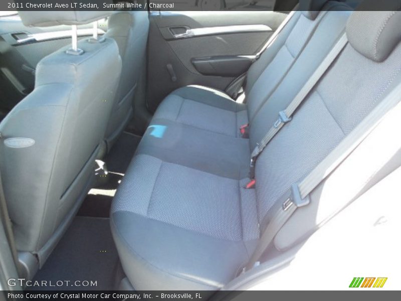 Summit White / Charcoal 2011 Chevrolet Aveo LT Sedan