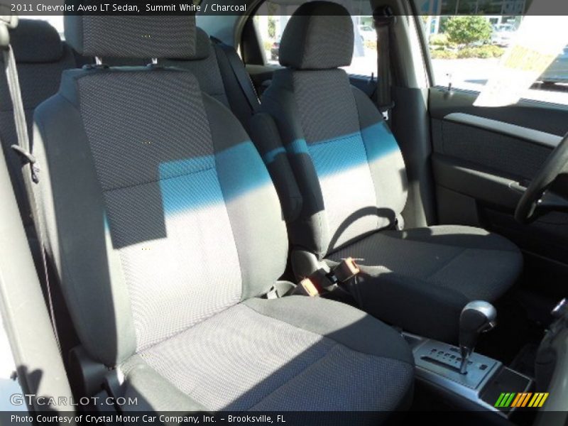 Summit White / Charcoal 2011 Chevrolet Aveo LT Sedan