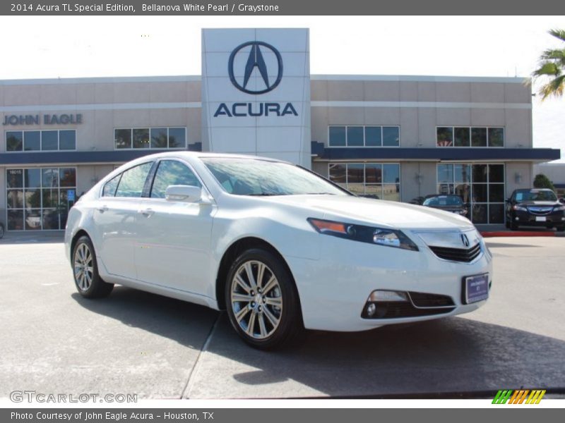 Bellanova White Pearl / Graystone 2014 Acura TL Special Edition