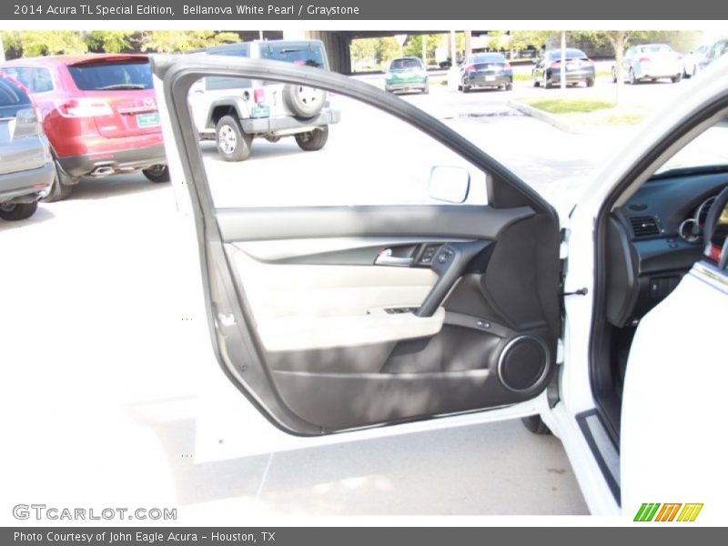 Bellanova White Pearl / Graystone 2014 Acura TL Special Edition