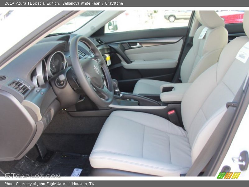Bellanova White Pearl / Graystone 2014 Acura TL Special Edition