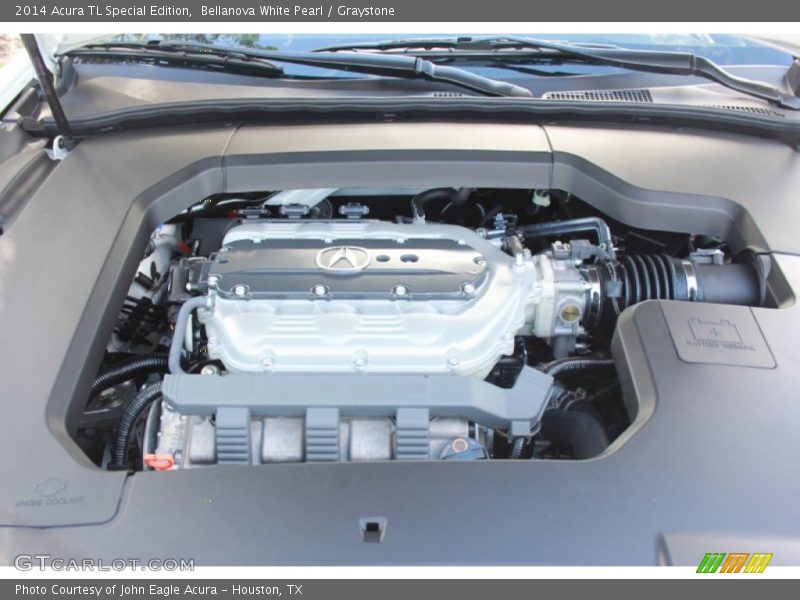 Bellanova White Pearl / Graystone 2014 Acura TL Special Edition