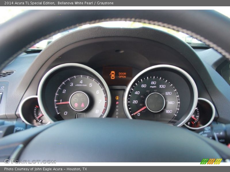 Bellanova White Pearl / Graystone 2014 Acura TL Special Edition