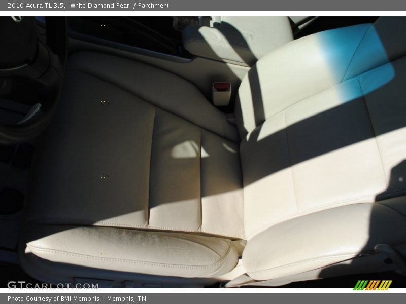 White Diamond Pearl / Parchment 2010 Acura TL 3.5