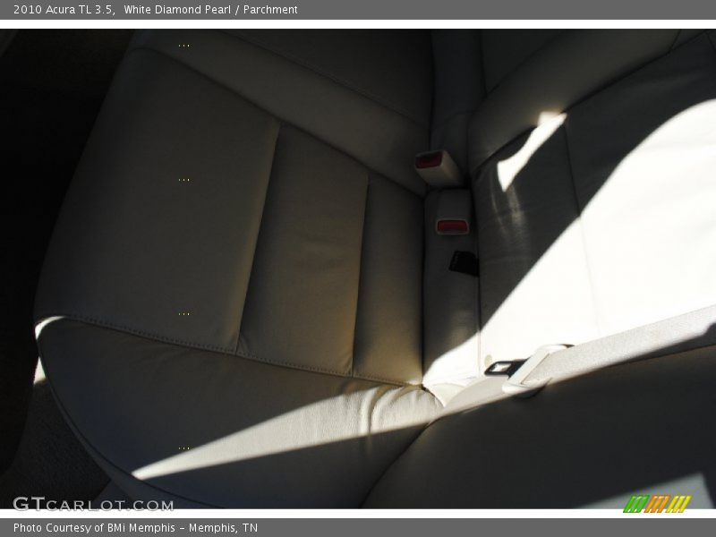 White Diamond Pearl / Parchment 2010 Acura TL 3.5