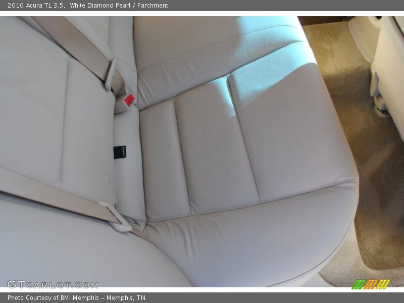 White Diamond Pearl / Parchment 2010 Acura TL 3.5