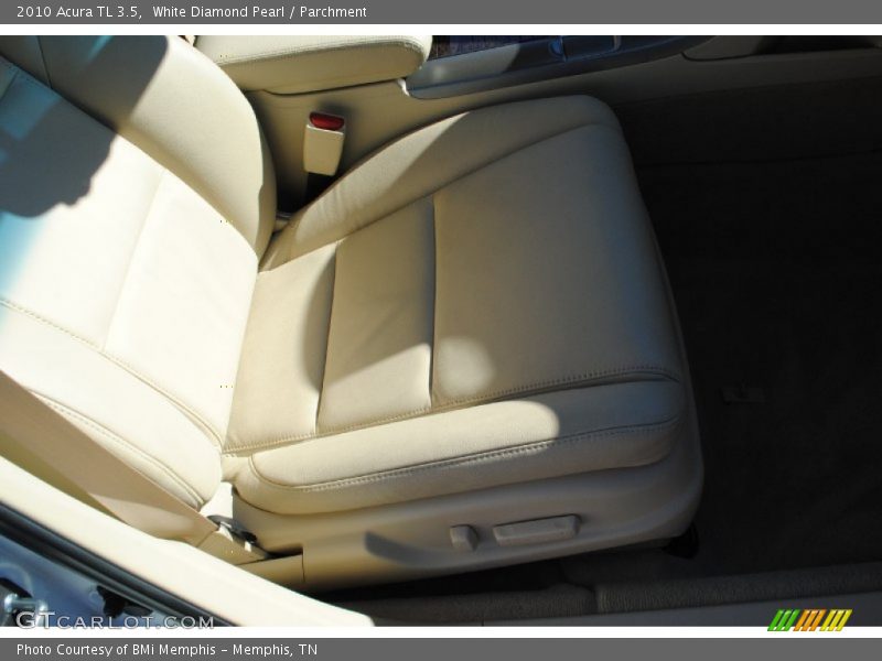 White Diamond Pearl / Parchment 2010 Acura TL 3.5