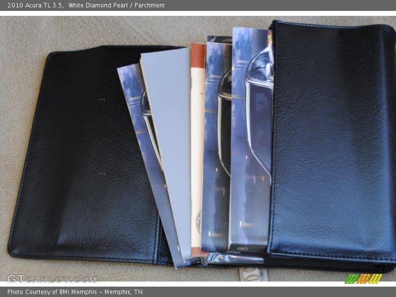 White Diamond Pearl / Parchment 2010 Acura TL 3.5