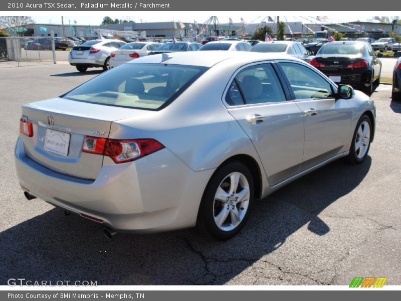 Palladium Metallic / Parchment 2010 Acura TSX Sedan