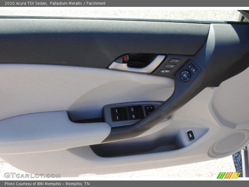 Palladium Metallic / Parchment 2010 Acura TSX Sedan