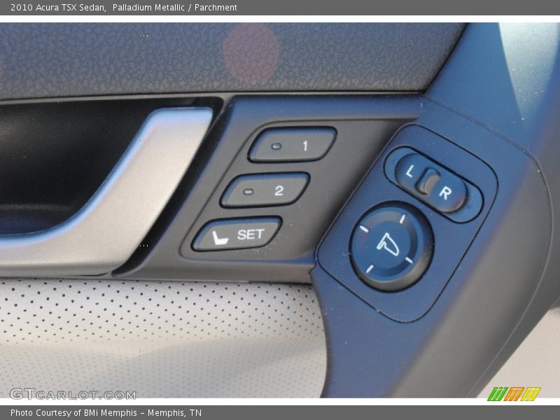 Palladium Metallic / Parchment 2010 Acura TSX Sedan