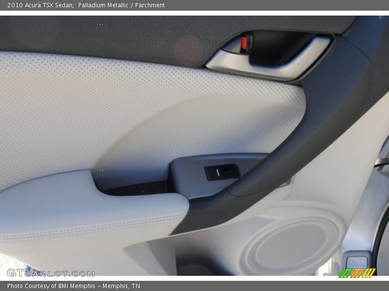 Palladium Metallic / Parchment 2010 Acura TSX Sedan
