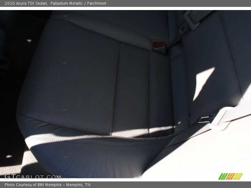 Palladium Metallic / Parchment 2010 Acura TSX Sedan