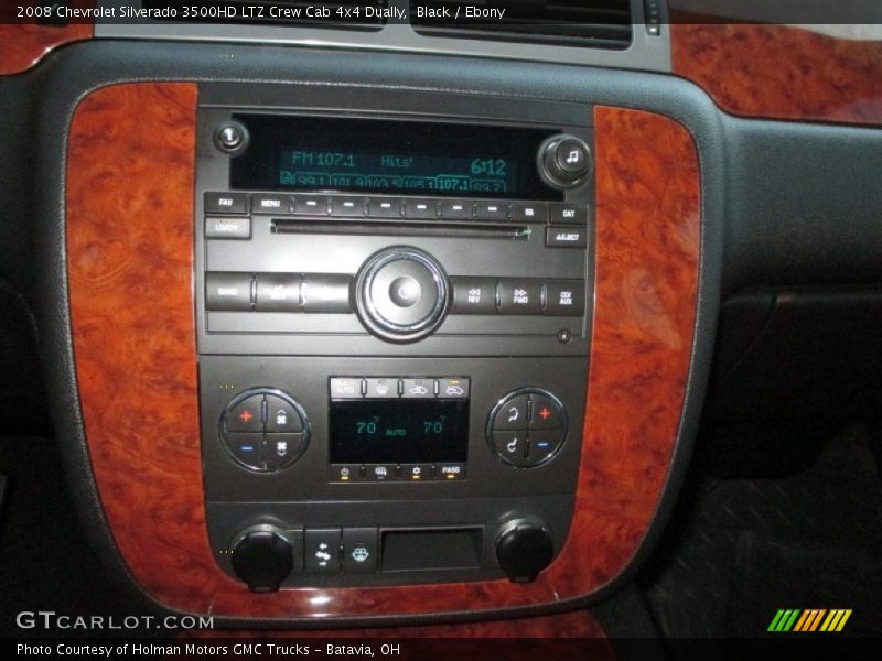 Black / Ebony 2008 Chevrolet Silverado 3500HD LTZ Crew Cab 4x4 Dually