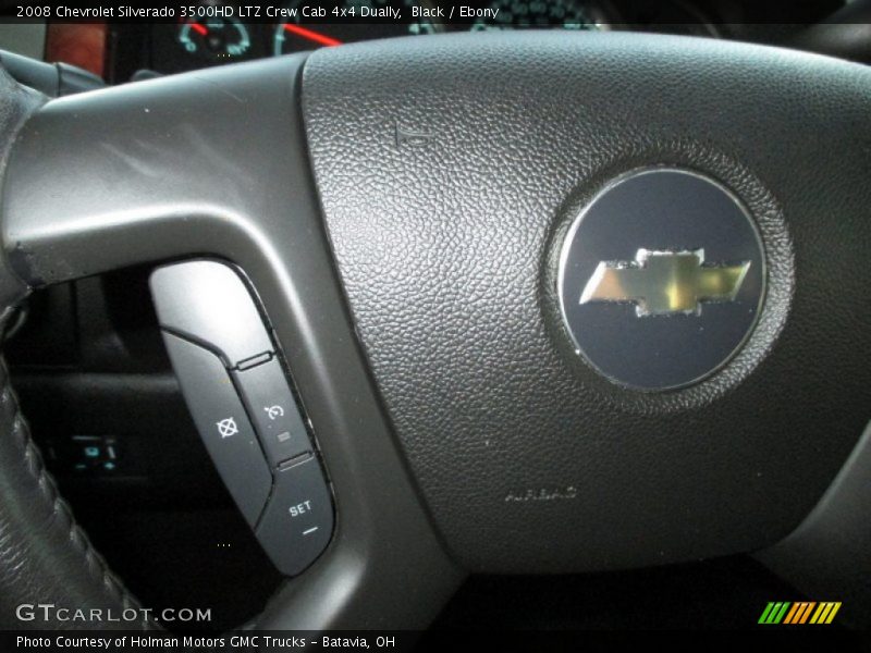 Black / Ebony 2008 Chevrolet Silverado 3500HD LTZ Crew Cab 4x4 Dually