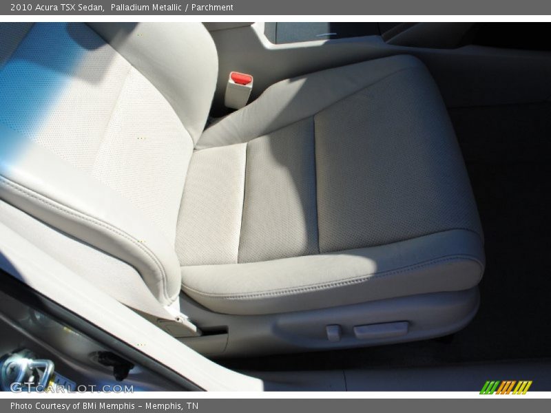 Palladium Metallic / Parchment 2010 Acura TSX Sedan