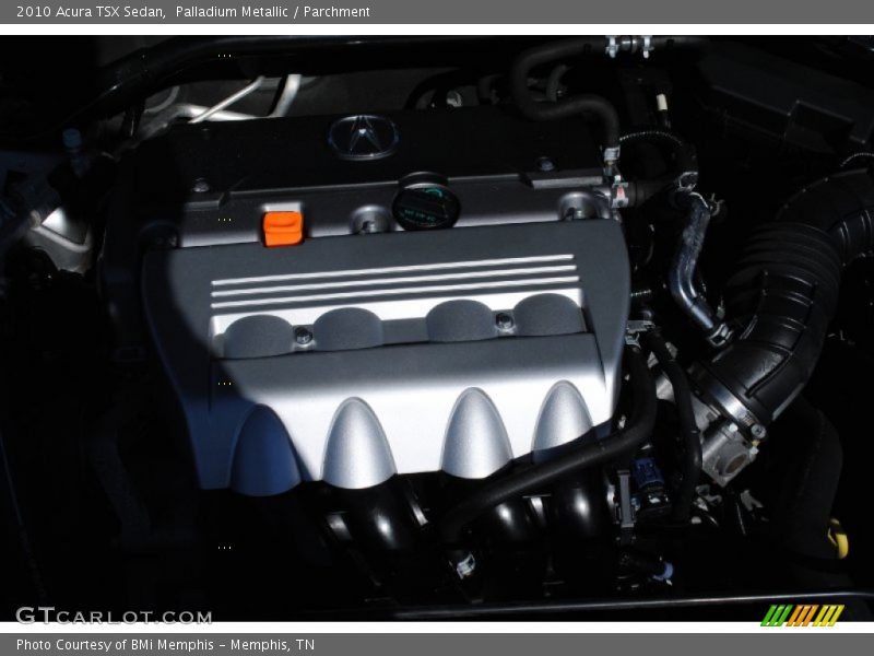 Palladium Metallic / Parchment 2010 Acura TSX Sedan