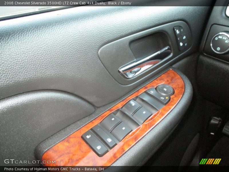 Black / Ebony 2008 Chevrolet Silverado 3500HD LTZ Crew Cab 4x4 Dually