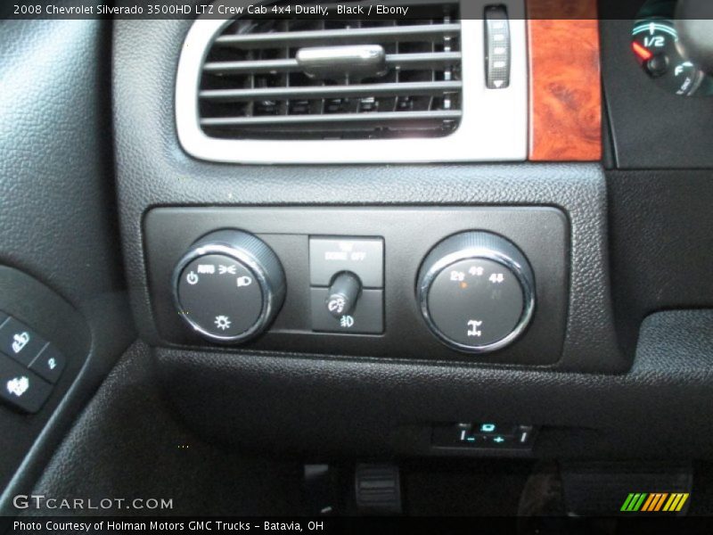Black / Ebony 2008 Chevrolet Silverado 3500HD LTZ Crew Cab 4x4 Dually