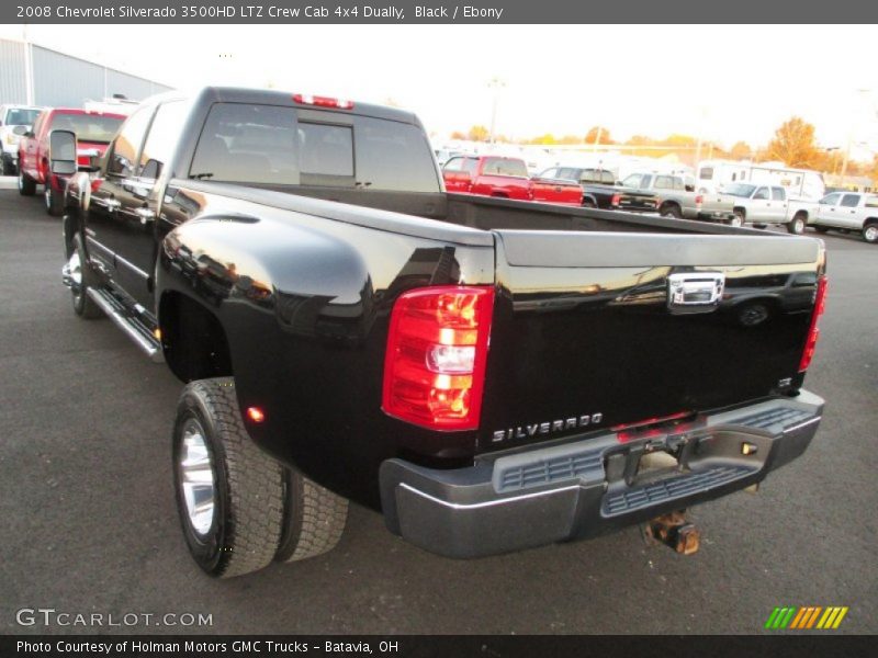 Black / Ebony 2008 Chevrolet Silverado 3500HD LTZ Crew Cab 4x4 Dually