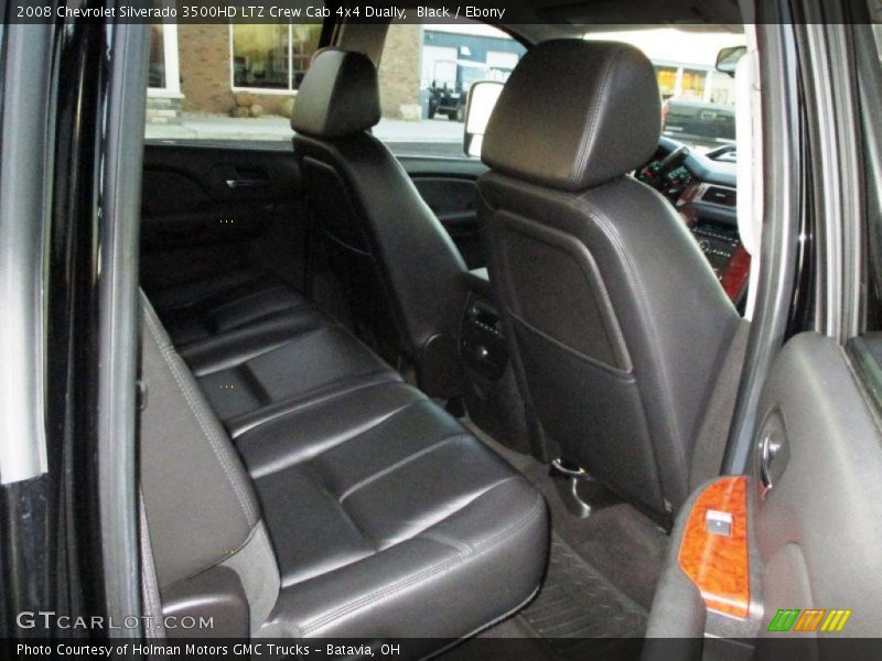 Black / Ebony 2008 Chevrolet Silverado 3500HD LTZ Crew Cab 4x4 Dually