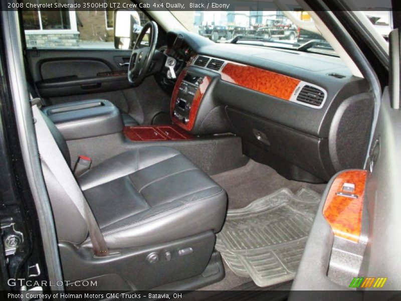 Black / Ebony 2008 Chevrolet Silverado 3500HD LTZ Crew Cab 4x4 Dually