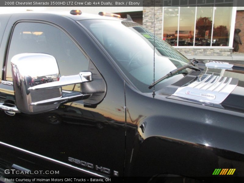 Black / Ebony 2008 Chevrolet Silverado 3500HD LTZ Crew Cab 4x4 Dually