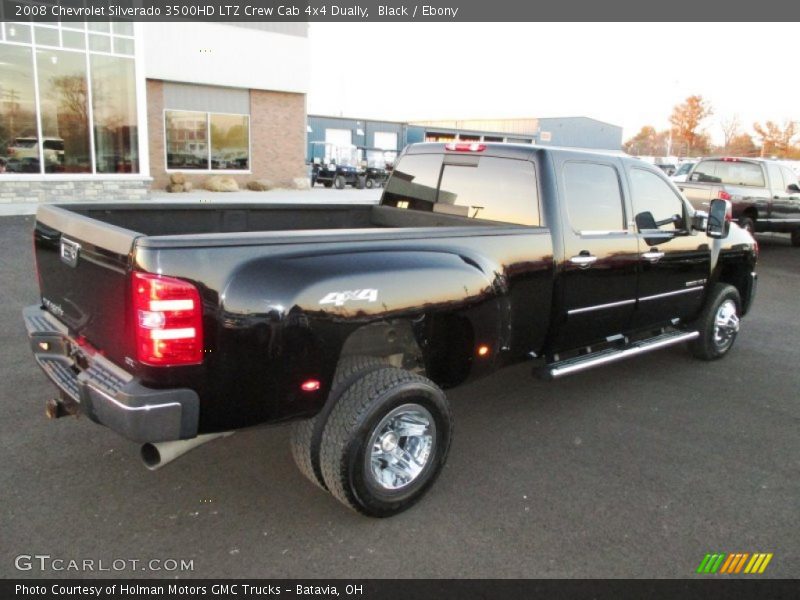 Black / Ebony 2008 Chevrolet Silverado 3500HD LTZ Crew Cab 4x4 Dually