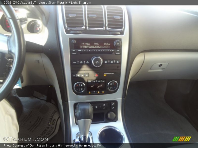 Liquid Silver Metallic / Light Titanium 2008 GMC Acadia SLT