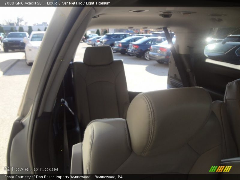 Liquid Silver Metallic / Light Titanium 2008 GMC Acadia SLT