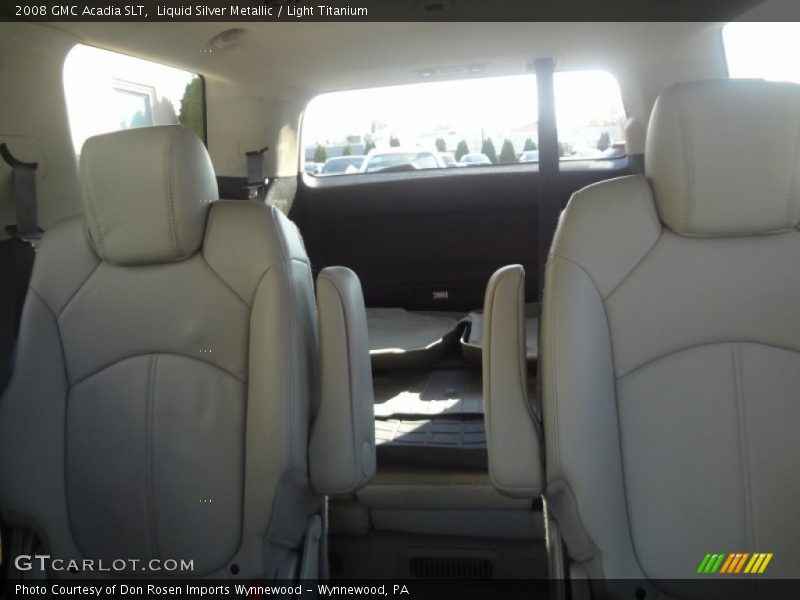 Liquid Silver Metallic / Light Titanium 2008 GMC Acadia SLT