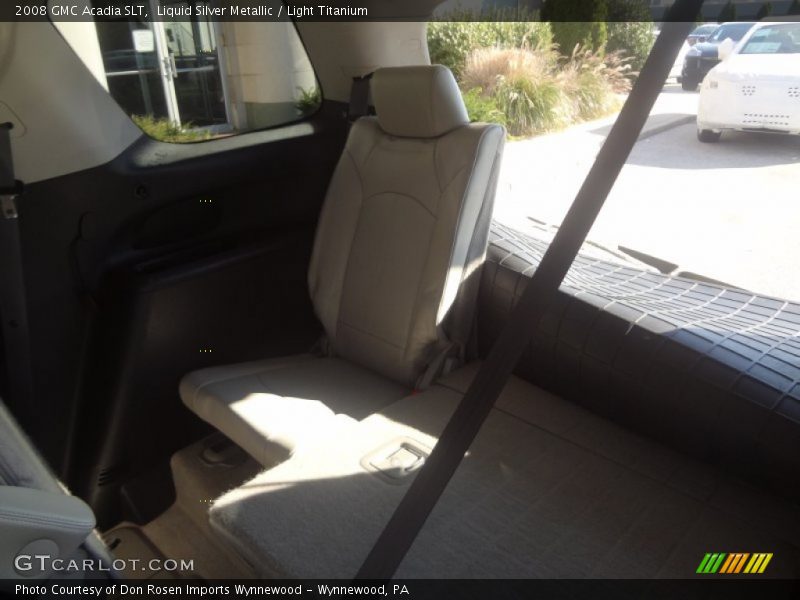 Liquid Silver Metallic / Light Titanium 2008 GMC Acadia SLT