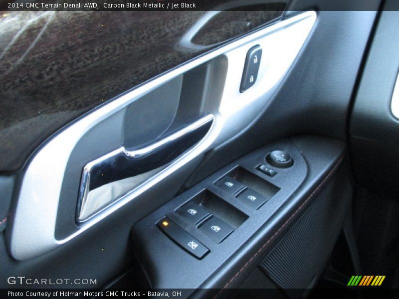 Carbon Black Metallic / Jet Black 2014 GMC Terrain Denali AWD