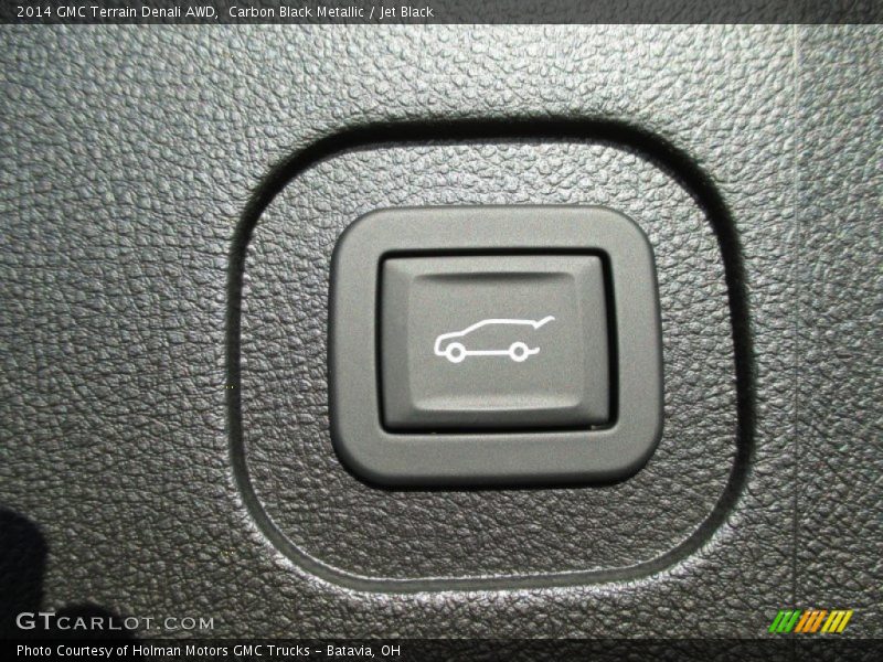 Carbon Black Metallic / Jet Black 2014 GMC Terrain Denali AWD