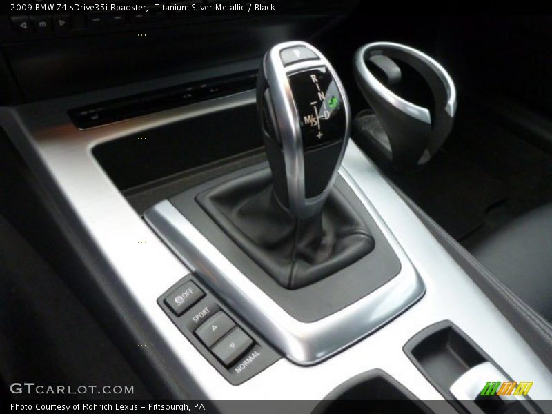 Titanium Silver Metallic / Black 2009 BMW Z4 sDrive35i Roadster