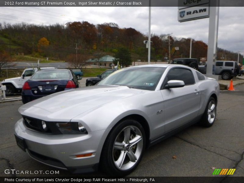 Front 3/4 View of 2012 Mustang GT Premium Coupe