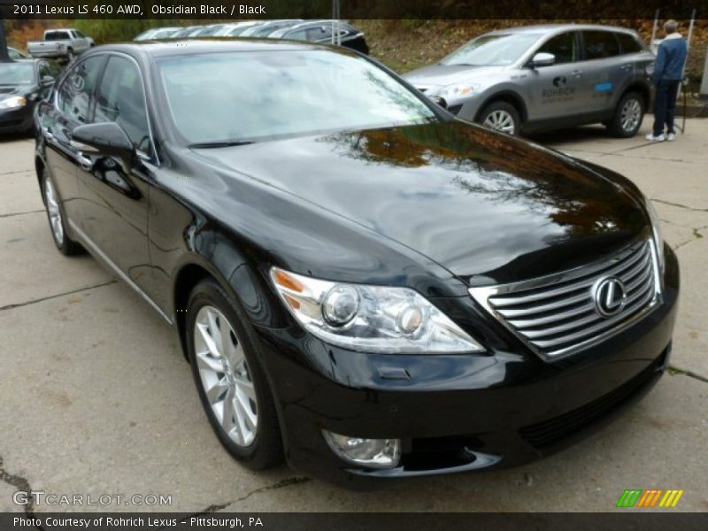 Front 3/4 View of 2011 LS 460 AWD