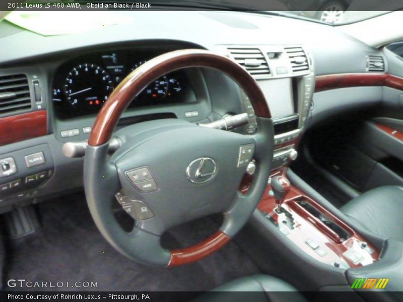 Dashboard of 2011 LS 460 AWD