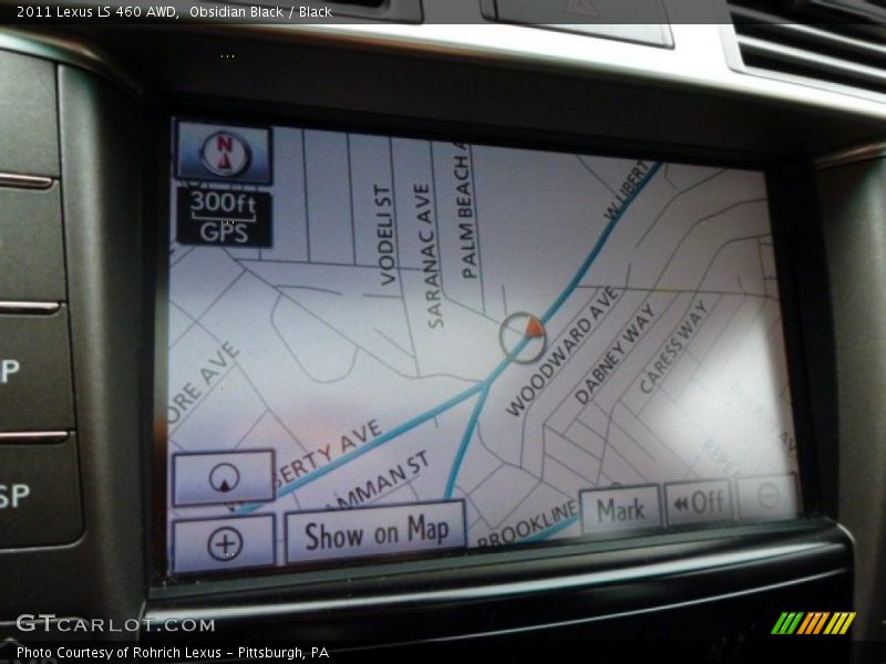 Obsidian Black / Black 2011 Lexus LS 460 AWD