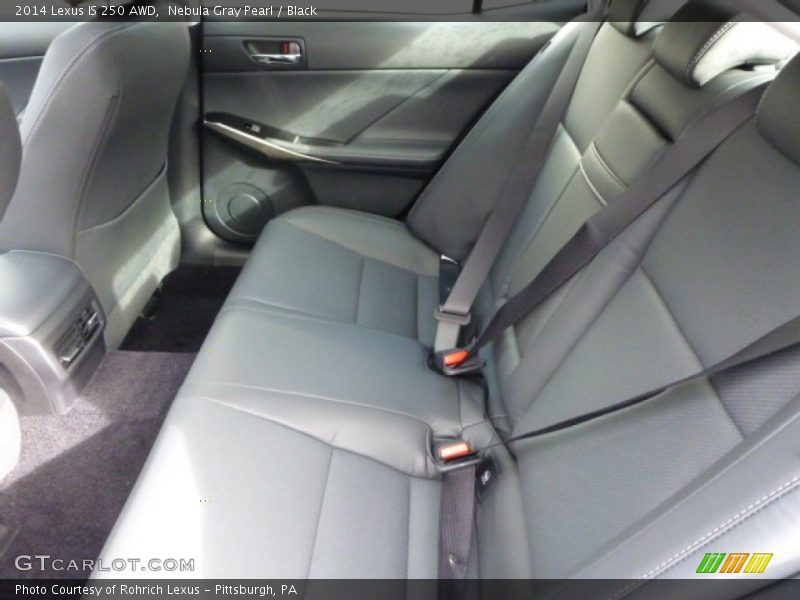 Nebula Gray Pearl / Black 2014 Lexus IS 250 AWD