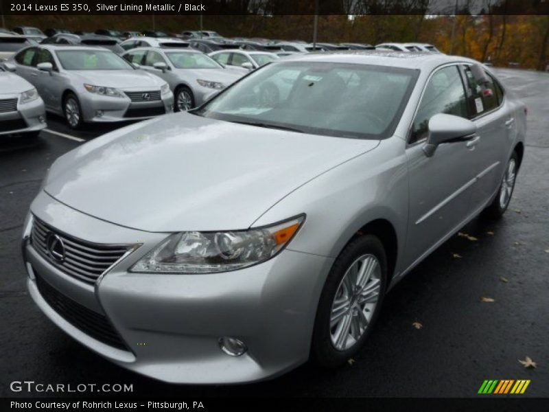 Front 3/4 View of 2014 ES 350
