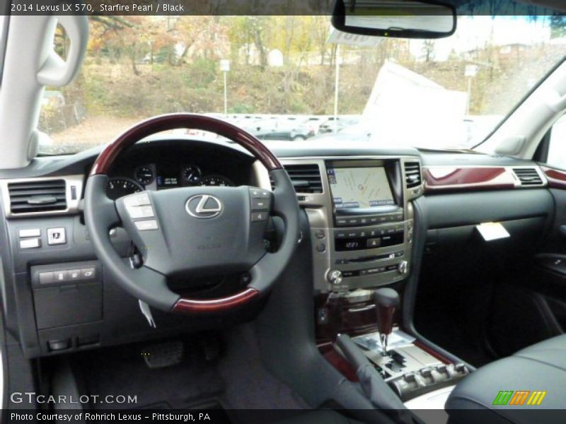 Dashboard of 2014 LX 570